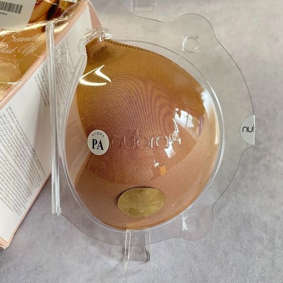 Fashion Forms Nubra Seamless Push Up Bra in Mocha Womens Size A NEW! Damaged Box - Picture 3 of 11